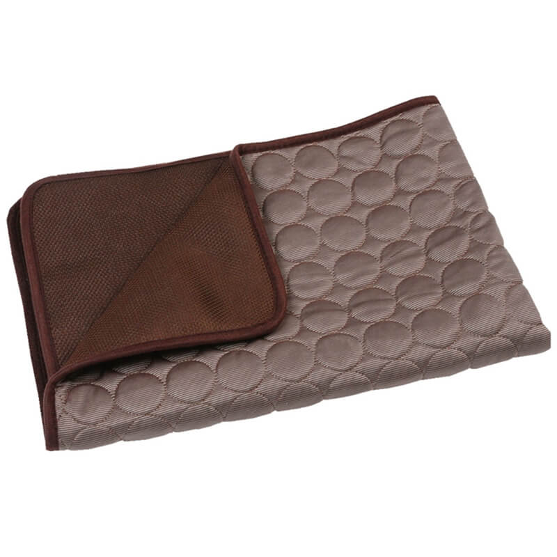 Coolmat Warmte Absorberende Huisdierenmat Bruin